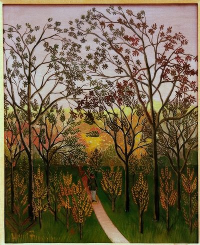 Eine Ecke des Plateaus von Bellevue von Henri Rousseau