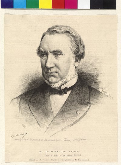 Stanislas-Charles-Henri-Laurenz Dupuy de Lome von Henri Thiriat