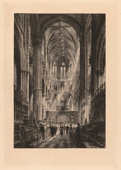 Westminster Abbey von Henri Toussaint