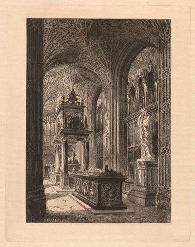 Westminster, Henry VII Kapelle von Henri Toussaint