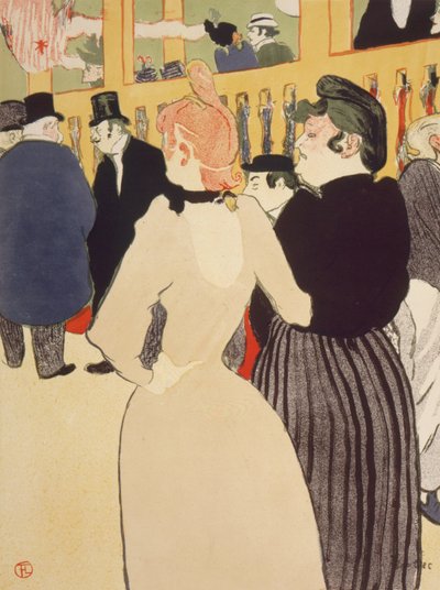 Im Moulin Rouge von Henri de Toulouse Lautrec