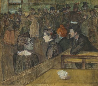 Moulin de la Galette von Henri de Toulouse Lautrec