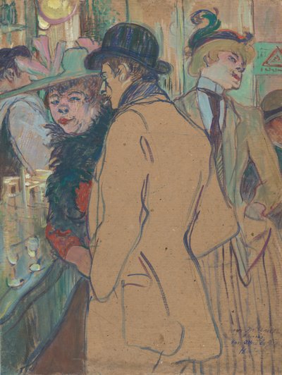 Alfred la Guigne, 1894 von Henri de Toulouse Lautrec