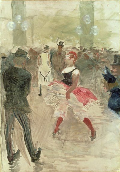 Im Elysee, Montmartre, 1888 von Henri de Toulouse Lautrec