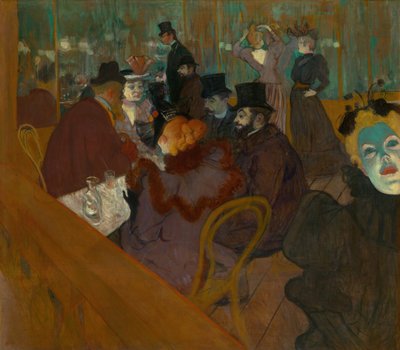 Im Moulin Rouge, 1892-95 von Henri de Toulouse Lautrec