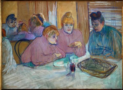 Ces dames au réfectoire von Henri de Toulouse Lautrec