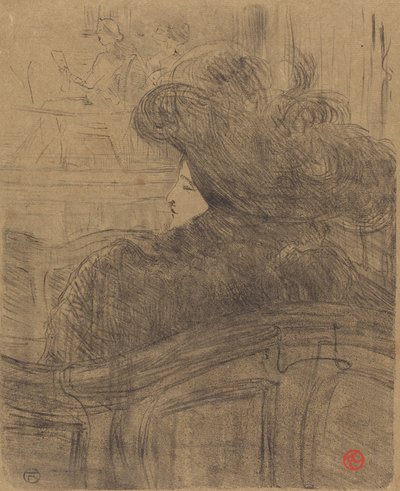Cléo de Mérode von Henri de Toulouse Lautrec