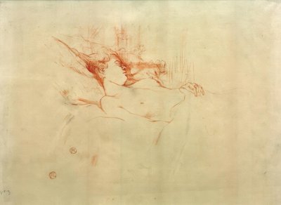 Der Schlaf von Henri de Toulouse Lautrec