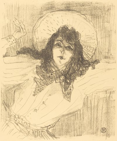 Eva Lavallière von Henri de Toulouse Lautrec