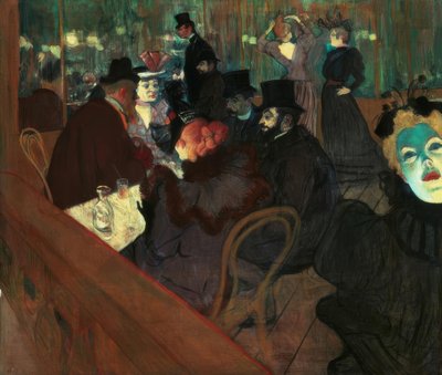 Im Moulin Rouge von Henri de Toulouse Lautrec