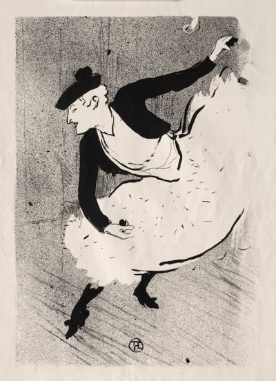 Le Café-concert: Edmée Lescot, 1893 von Henri de Toulouse Lautrec