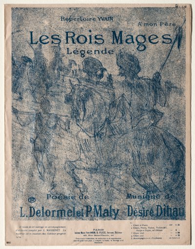 Die Heiligen Drei Könige von Henri de Toulouse Lautrec