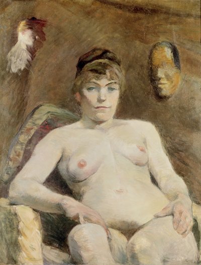 Nackte Frau von Henri de Toulouse Lautrec