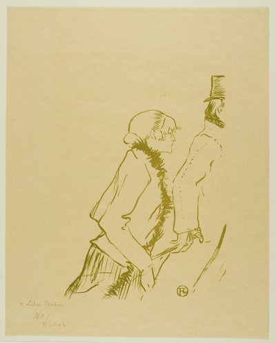 Arme Straßenhure! von Henri de Toulouse Lautrec