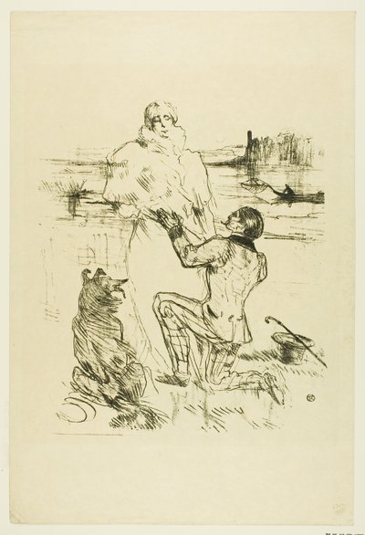 Vorschlag (erste Tafel) von Henri de Toulouse Lautrec