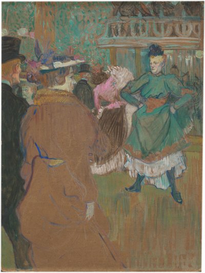 Quadrille im Moulin Rouge von Henri de Toulouse Lautrec