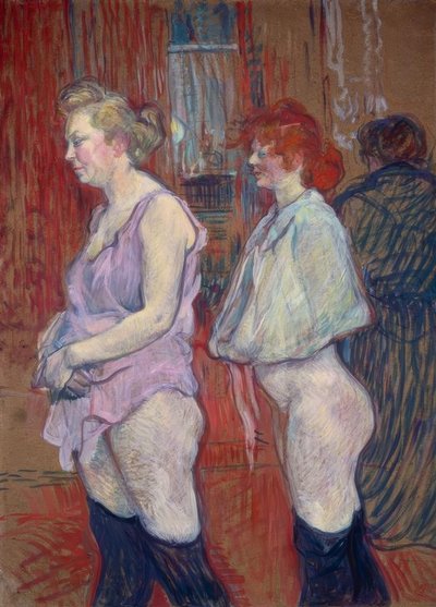 Rue des Moulins von Henri de Toulouse Lautrec