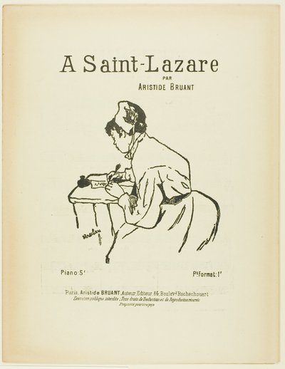 In Saint-Lazare von Henri de Toulouse Lautrec