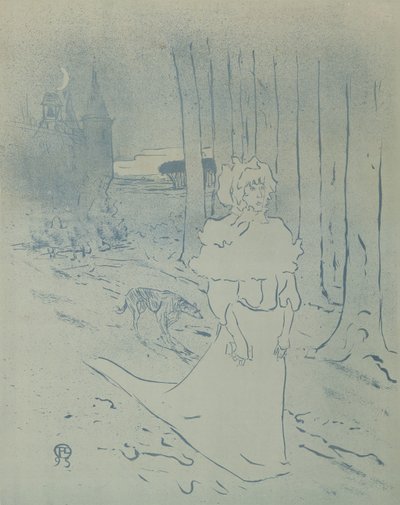 Die Alarmglocke, 1895 von Henri de Toulouse Lautrec