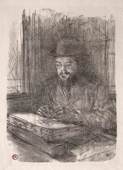 Der gute Lithograf von Henri de Toulouse Lautrec