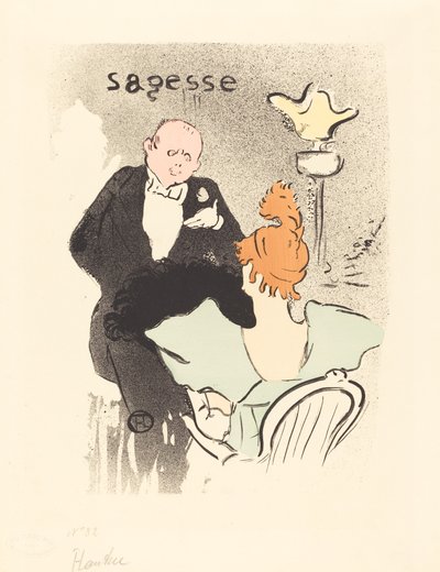 Weisheit (Sagesse) von Henri de Toulouse Lautrec