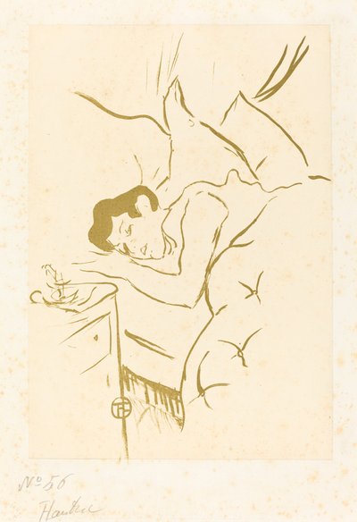 Dein Mund von Henri de Toulouse Lautrec