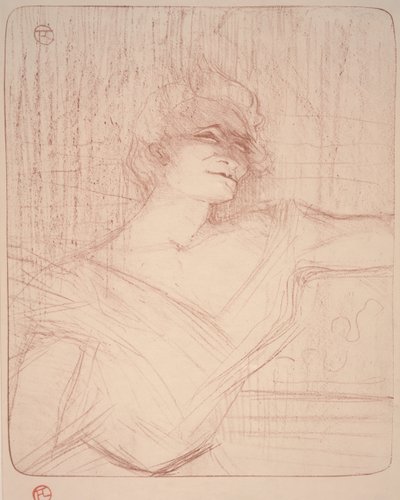 Yvette Guilbert, La Glu von Henri de Toulouse Lautrec