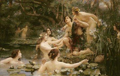 Hylas und die Wassernymphen von Henrietta Rae