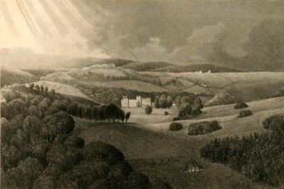 Westdean House, 1835 von Henry Alexander Ogg
