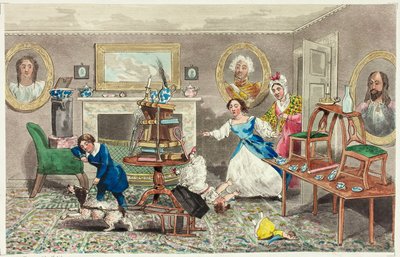 Erster Schritt zur Kutschbank von Henry Alken
