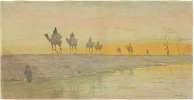 Der Nil—Abend von Henry Bacon