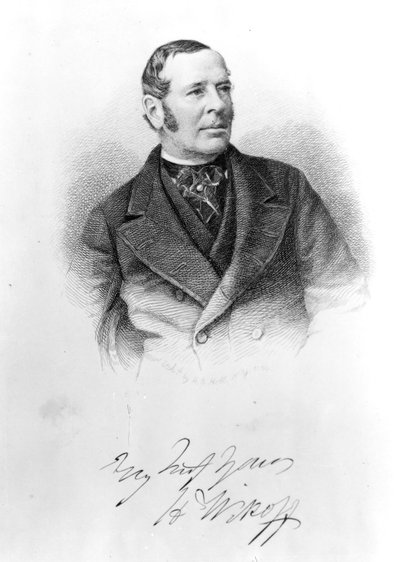 Henry Wikoff, 1880 von Henry Bryan I Hall