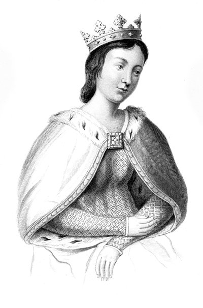 Eleonore von der Provence ca. 1223-1291, 1851 von Henry Colburn
