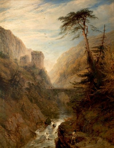 Ein Tal in Derbyshire von Henry Dawson
