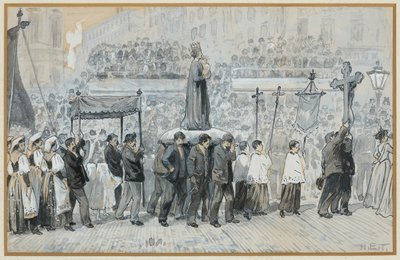 Pfingstprozessionen von Henry Edward Tidmarsh