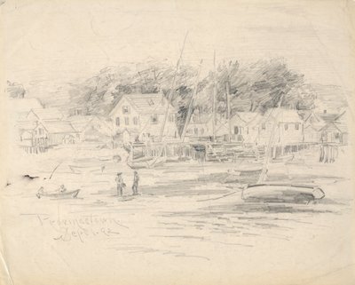 Blick auf Provincetown von Henry Farrer