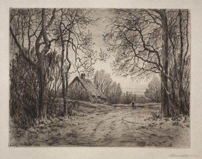 Winterabend von Henry Farrer