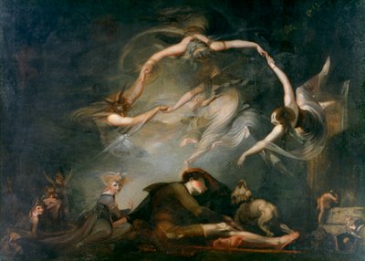 Der Traum der Hirten, aus Paradise Lost, 1793 von Johann Heinrich Füssli
