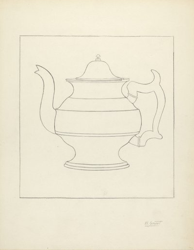 Zinnkrug von Henry Granet