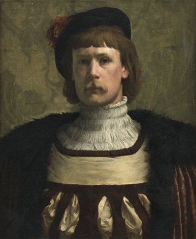 Ein englischer Adliger - 1510 von Henry Herbert La Thangue