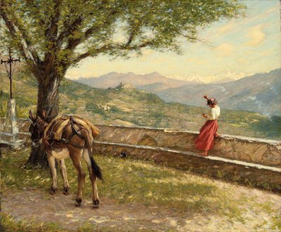 Ruf ins Tal von Henry Herbert La Thangue