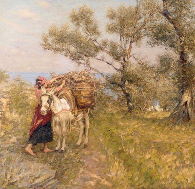 Ligurische Oliven von Henry Herbert La Thangue