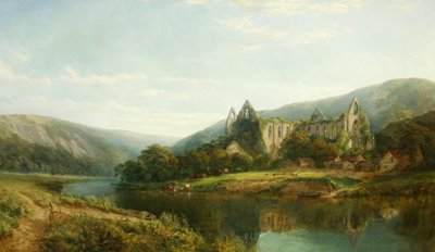 Tintern Abbey, 1861 von Henry Jutsum