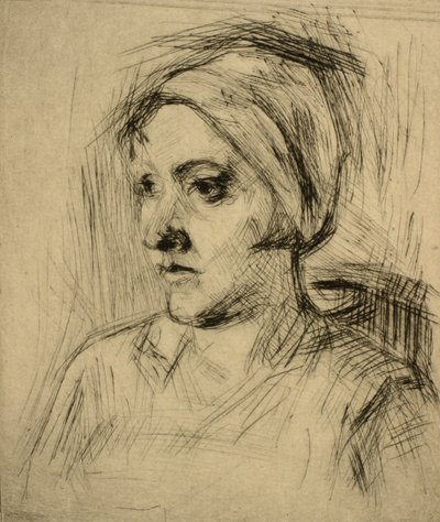 Frauenporträt von Henry Nielsen