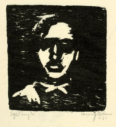 Mannsportät von Henry Nielsen