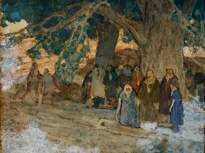 Er heilte die Kranken, ca. 1930 von Henry Ossawa Tanner