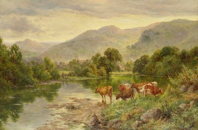 Kirchenteich, Bettws-y-coed von Henry Parker