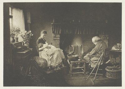 Morgendämmerung und Sonnenuntergang von Henry Peach Robinson