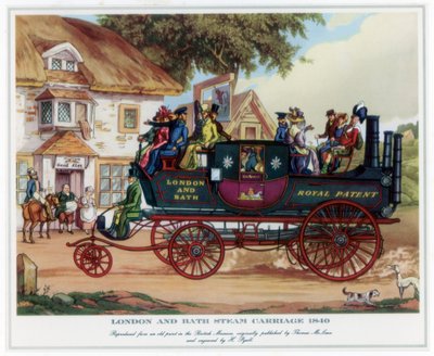London und Bath Dampfwagen von Henry Pyall
