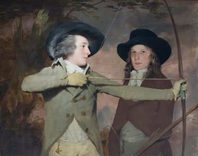 Die Bogenschützen, um 1789-90 von Henry Raeburn